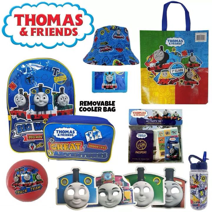 Thomas & Friends Thomas & Friends Reins Backpack Thomas The Tank India  | Ubuy