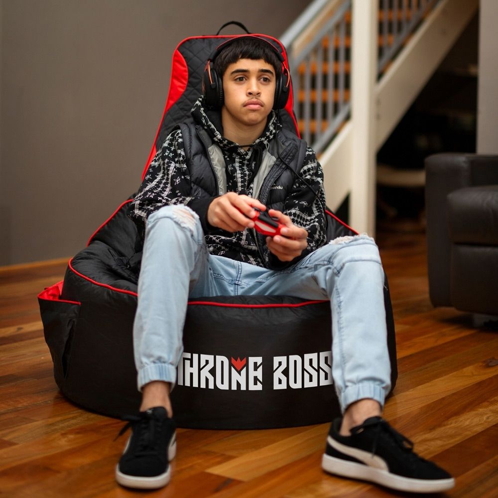 Kids gaming store bean bags