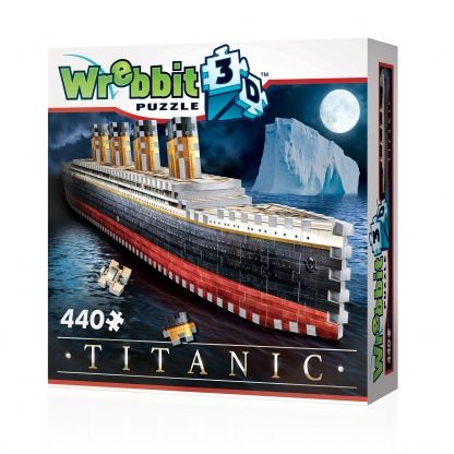 Titanic 440 Piece 3D Puzzle | The Gamesmen