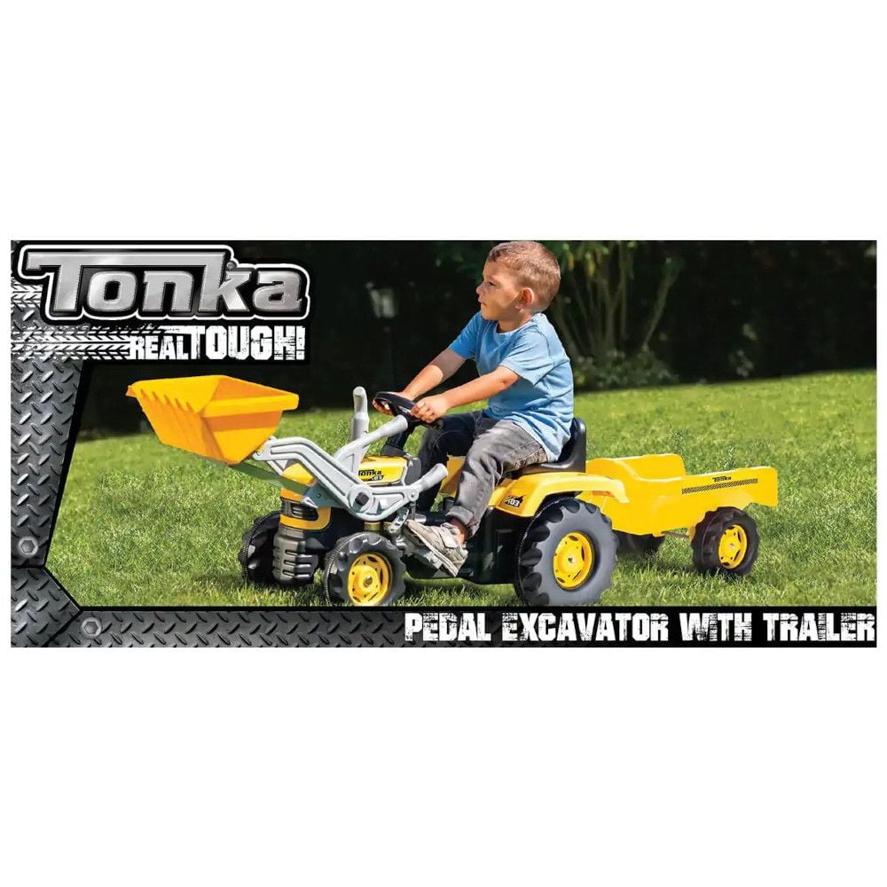 Remote control online tonka excavator