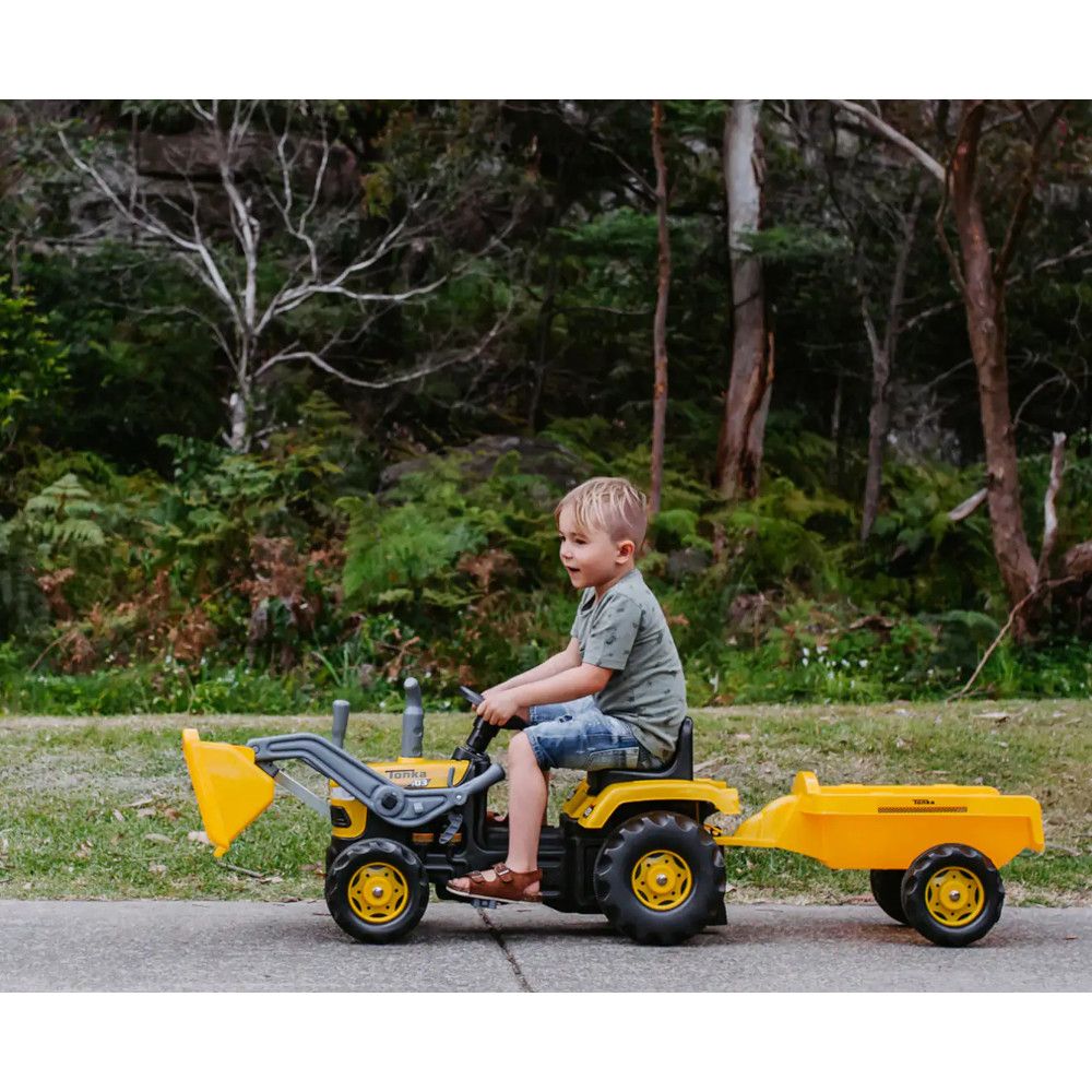 Tonka ride on hotsell digger