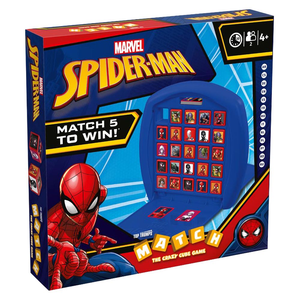 Top Trumps Spider-Man Match Board Game | The Gamesmen