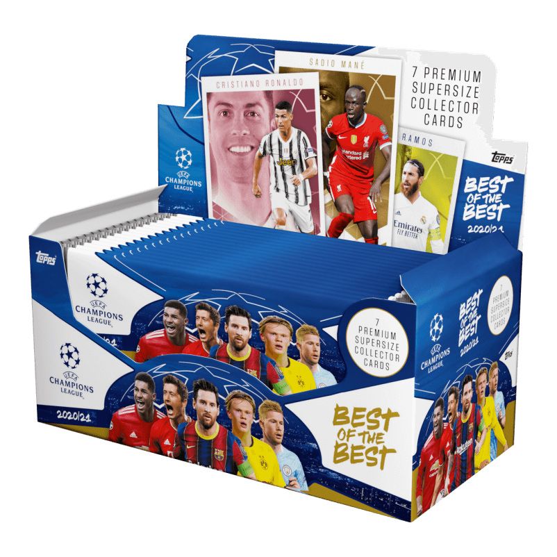 Topps UEFA Champions League 2021 Best of the Best Booster Box