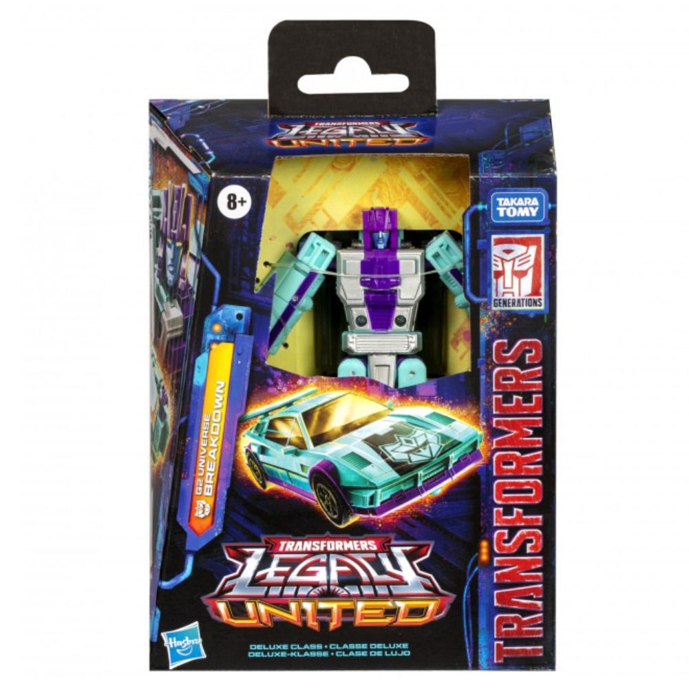 Transformers Legacy United Deluxe Class: Breakdown Action Figure Transformers Legacy United Deluxe Class: Breakdown Action Figure