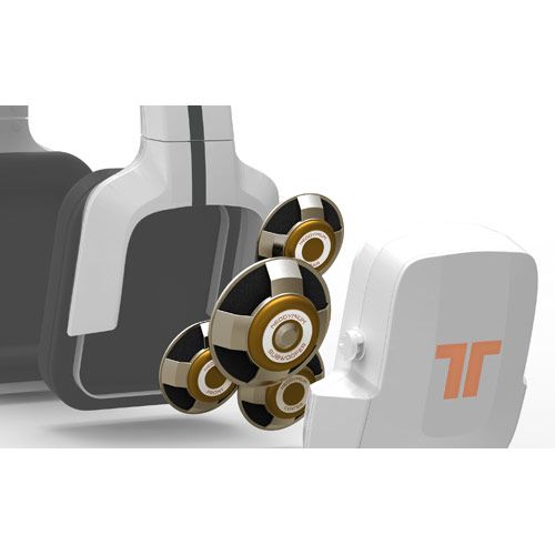 TRITTON Pro 5.1 Surround Headset for PC Mac Xbox 360 PlayStation 4 PlayStation 3 White