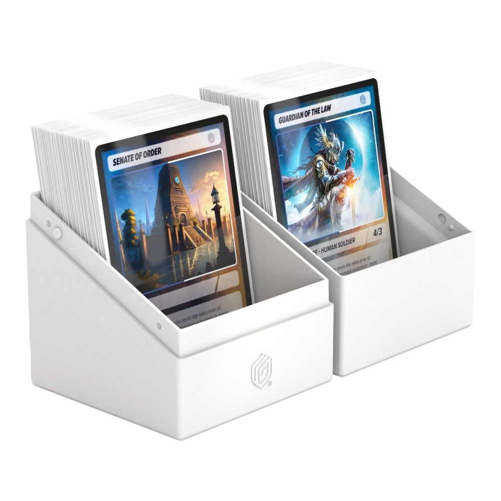 Ultimate Guard Boulder Deck Case Frosted White 100+ - Guardian Games
