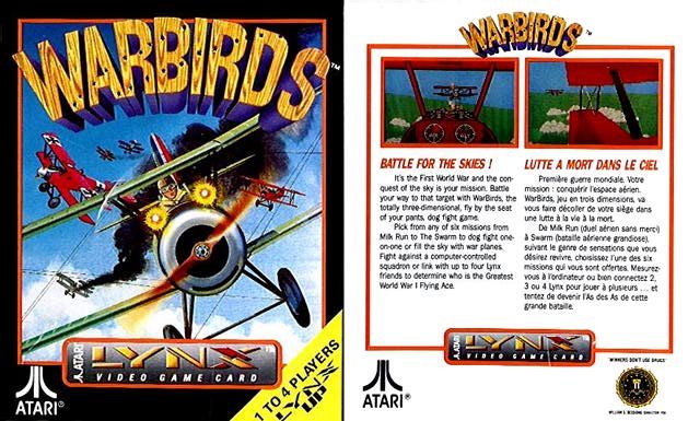 warbirds atari lynx