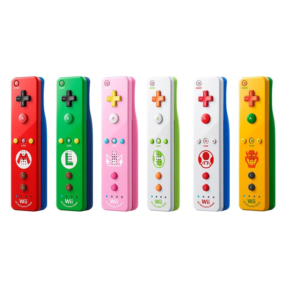 Nintendo Wii U Remote 6 Pack: + Luigi + Peach + + Toad Bowser | The Gamesmen