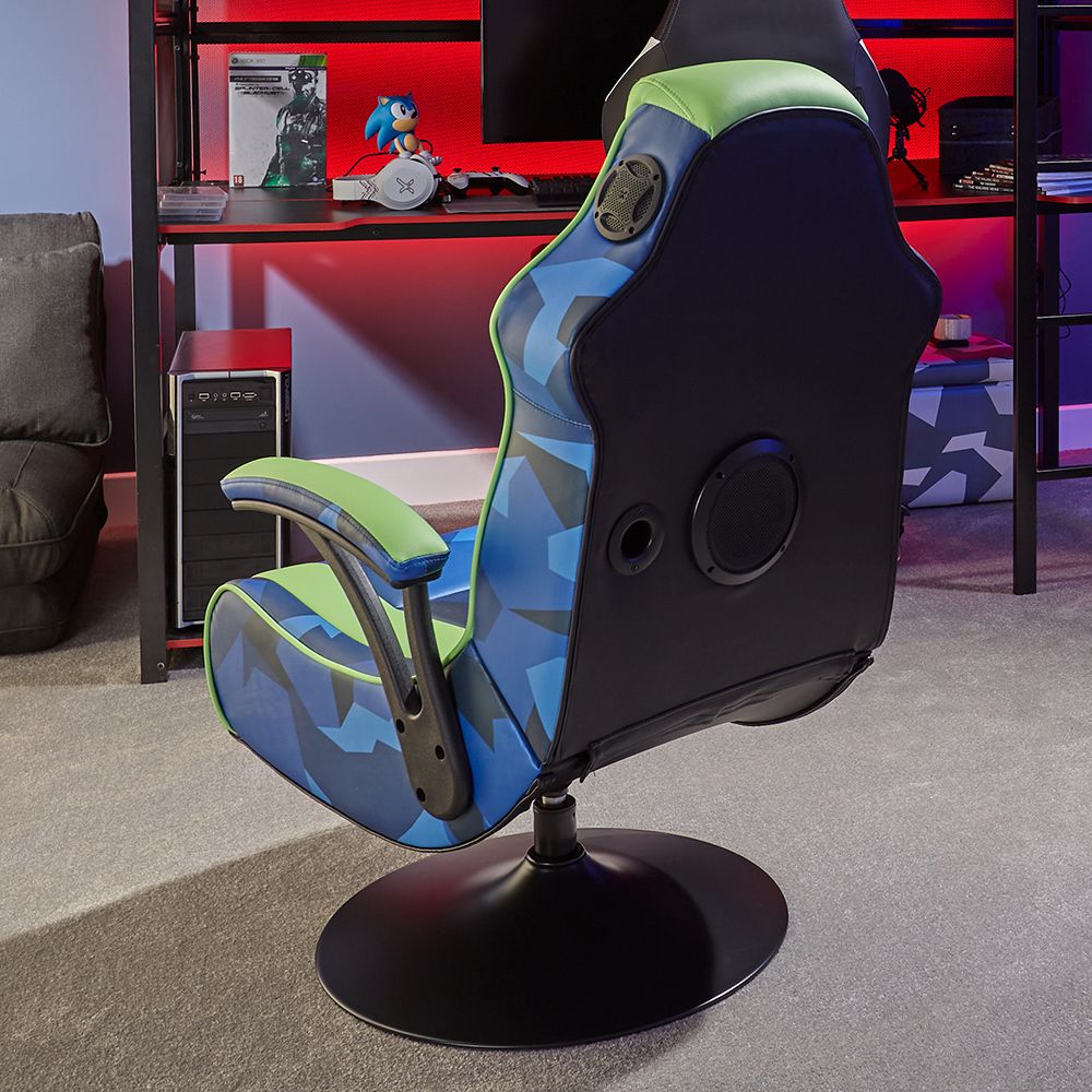 X rocker green gaming hotsell chair