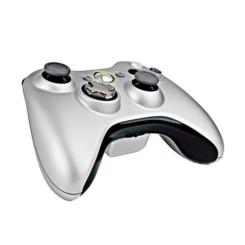 Xbox 360 Wireless Controller Silver Pre Owned