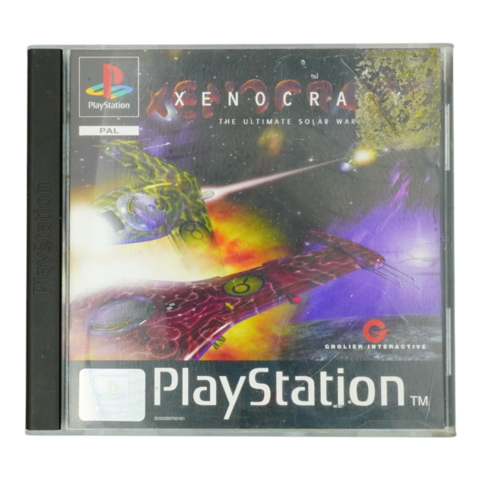 Jeu PS1 Xenocracy: The Ultimate Solar War - Bon état - Boîtier Et Instructions Inclus