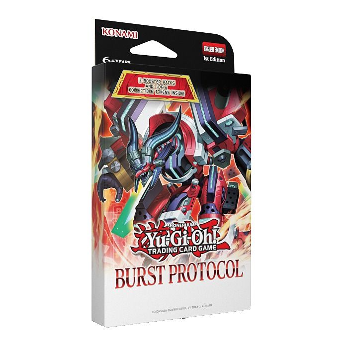 【はやいもの勝ち❗️】BURST PROTOCOL 3BOX シュリンク付き✨ Yu-Gi-Oh! TCG: Burst Protocol 3 Booster Pack Tuckbox