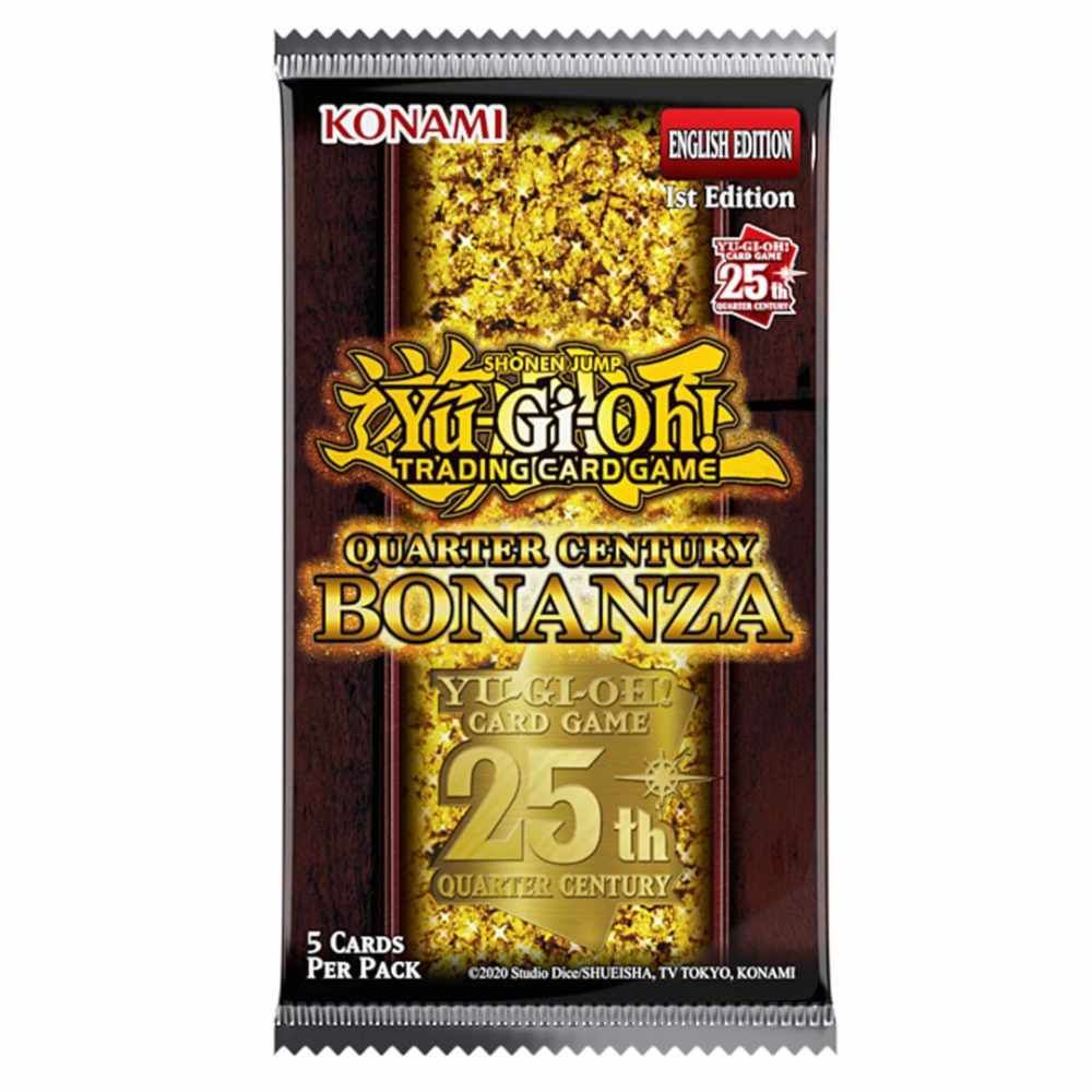 Yu-Gi-Oh TCG Quarter Century Bonanza Collection Booster Pack QUARTER CENTURY LIMITED PACK 8BOX