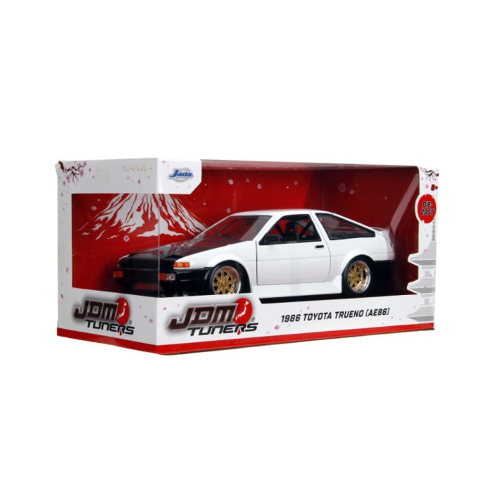 JDM Tuners 1986 Toyota Trueno AE86 1 24 Scale Diecast Vehicle