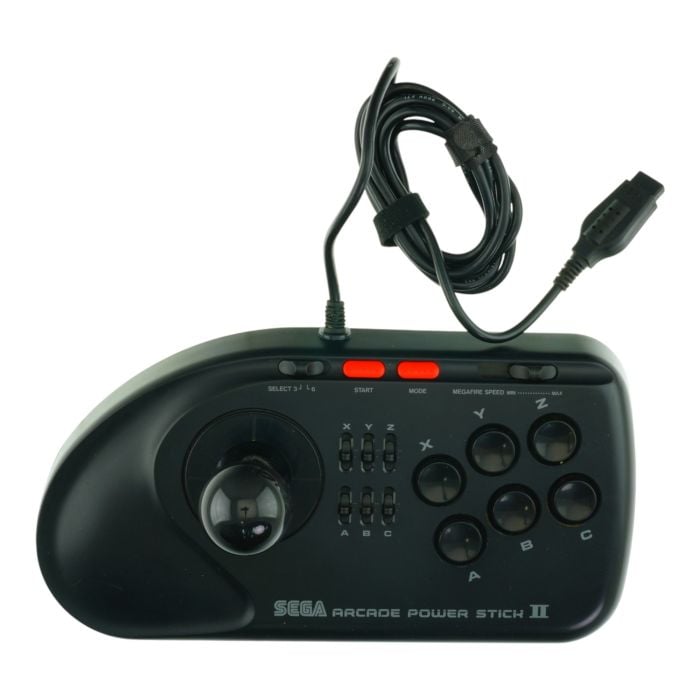 Manette Sega Megadrive / Genesis 'Pro-2' Par Hori - Avec Stick Amovible - En Boîte - Occasion (Années 80)
