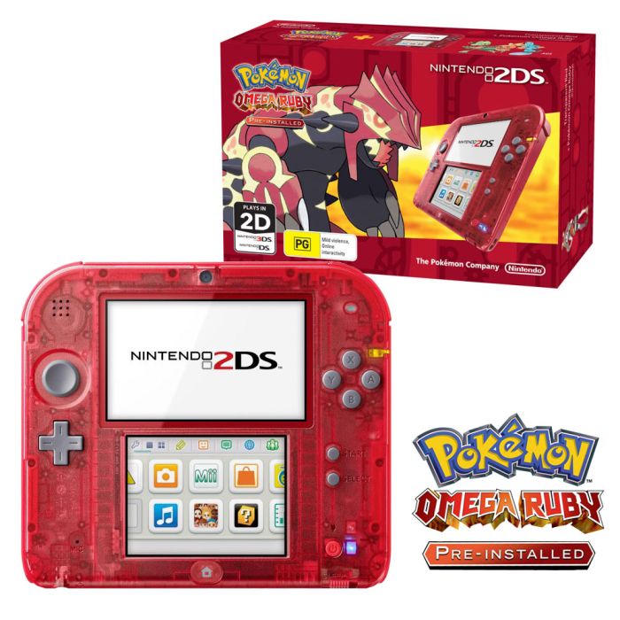 Pokemon omega ruby 2ds discount
