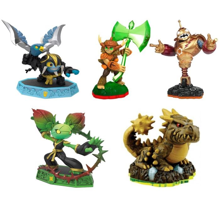 Skylanders Figures 5 Pack Assortment Pre Owned