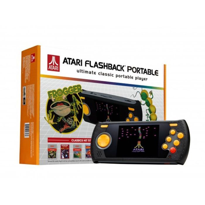 Atari Flashback popular Portable Console DG Exclusive Walnut Wood