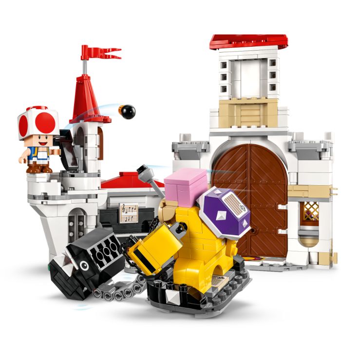 LEGO Super Mario Battle with Roy at Peach s Castle 71435