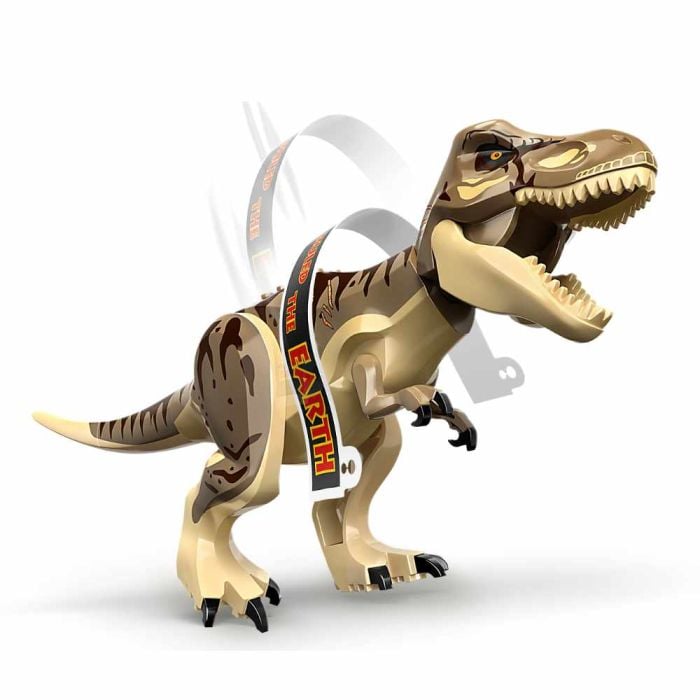 LEGO Jurassic Park Visitor Center T. rex Raptor Attack 76961