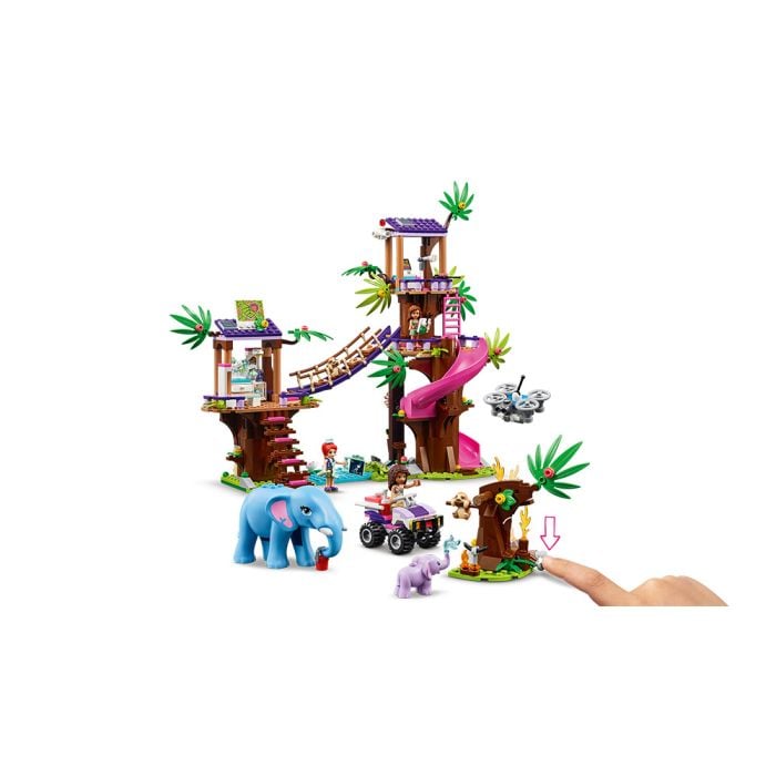Lego 41424 friends jungle rescue base stores clearance