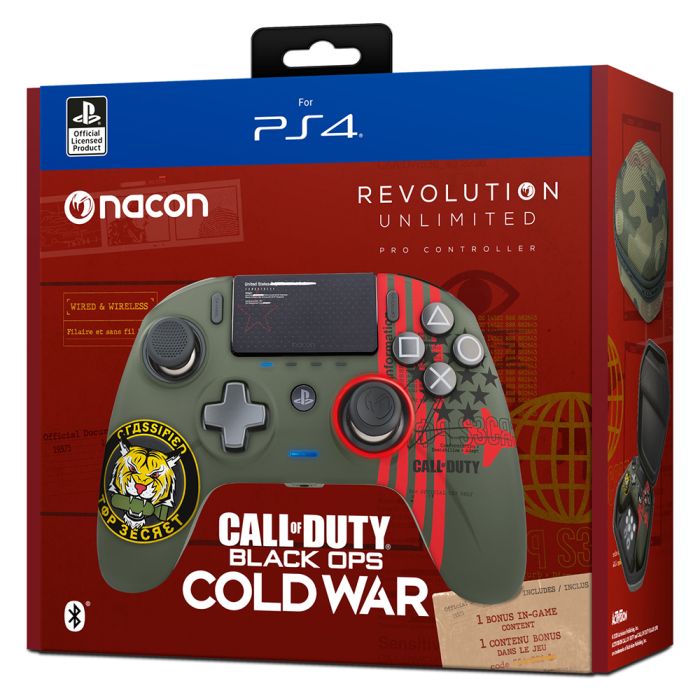 Nacon Revolution Pro Unlimited Wireless Cold War Edition Controller for PS4
