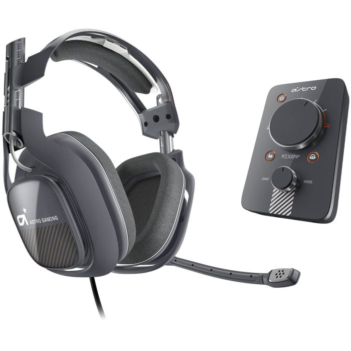 ASTRO A40 + MixAmp PRO Wired Headset (Dark Grey) for PS4 / PS3 / PC / Mac