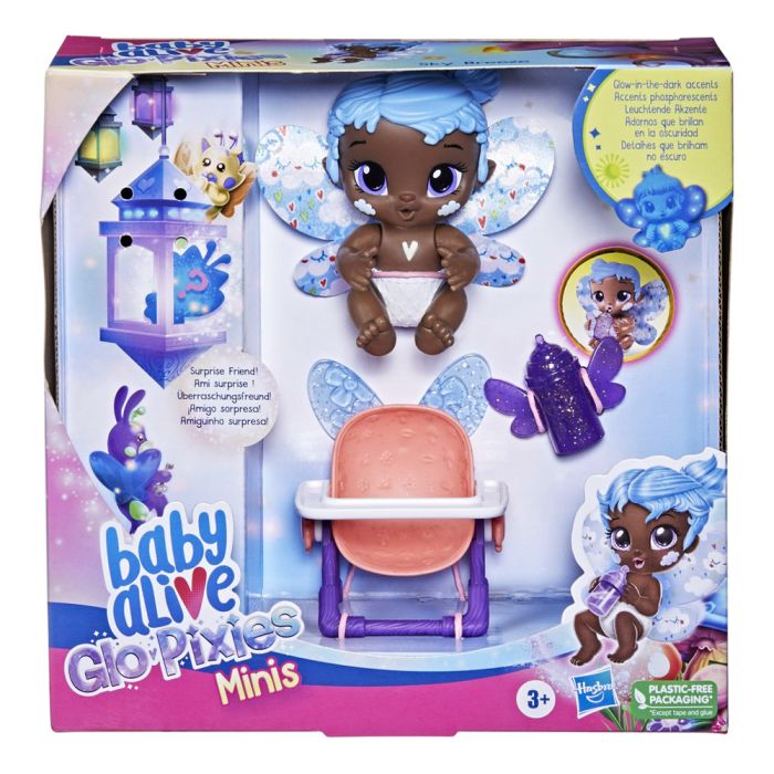 Baby Alive Glo Pixies Minis Sky Breeze Doll
