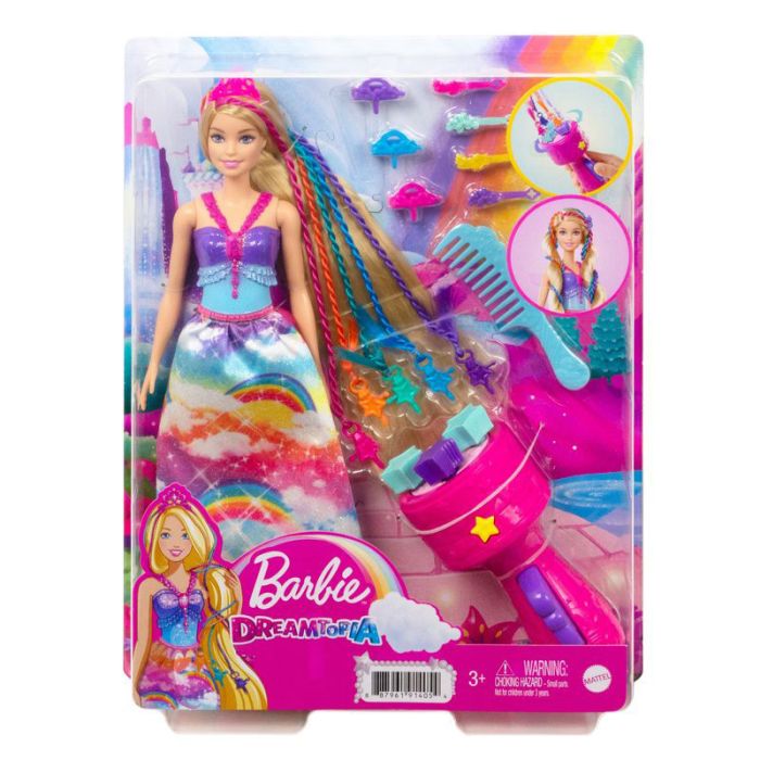 Barbie Dreamtopia Twist n Style Princess Doll with Accessories