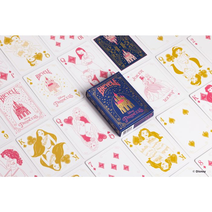 Bicycle Disney Princess Pink and Navy Playing Cards Assortment