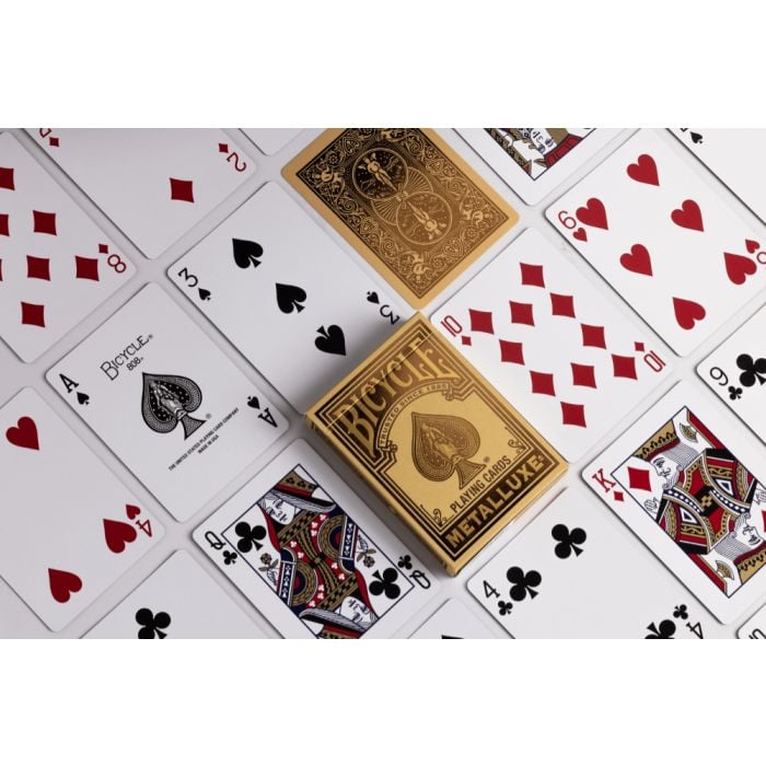 Bicycle Metalluxe Gold 2022 Playing Cards