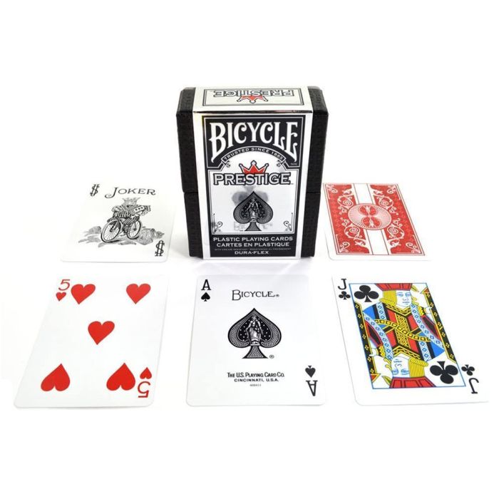 Bicycle clear plastic playing cards on sale