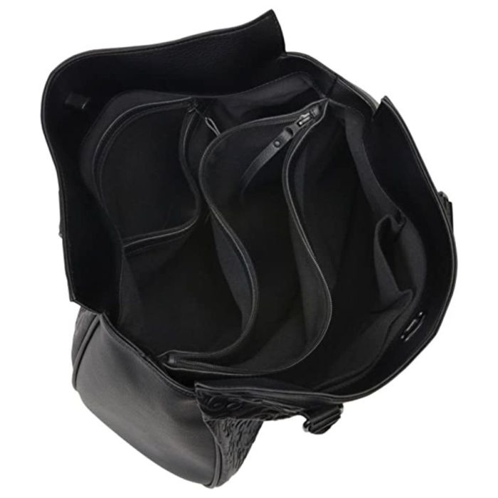 Loungefly black skull bag 2025