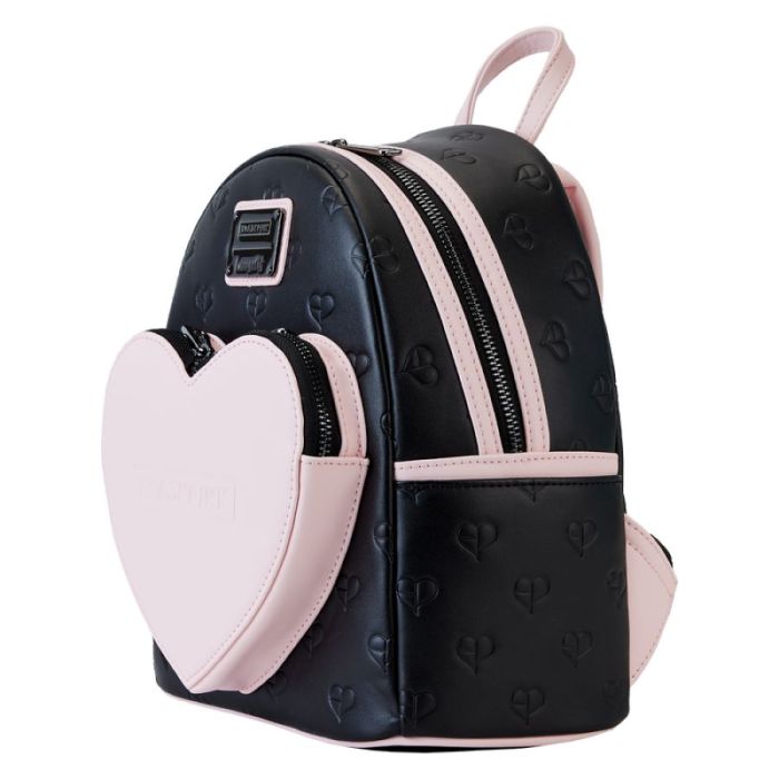 Loungefly BLACKPINK All-Over Print Heart Mini Backpack BLACKPINK All-Over Print Heart Mini Backpack main image 3