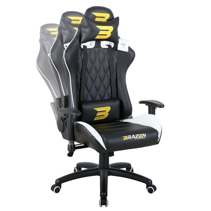 Brazen blue gaming chair online