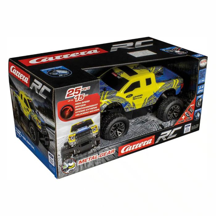 Carrera RC 1 18 Ford F 150 Raptor Yellow Remote Control Car