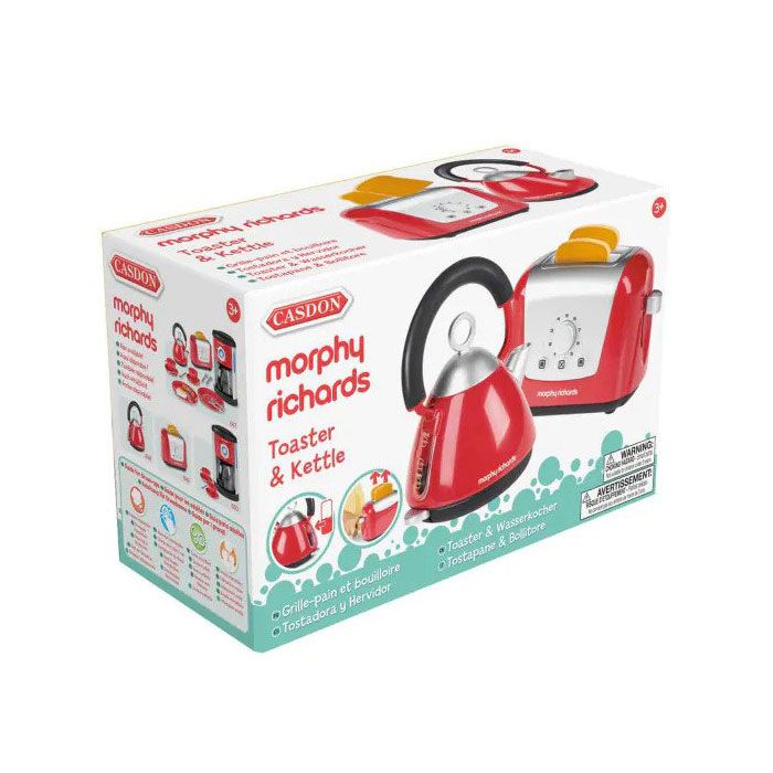 Casdon Morphy Richards Kids Kettle Toaster Set