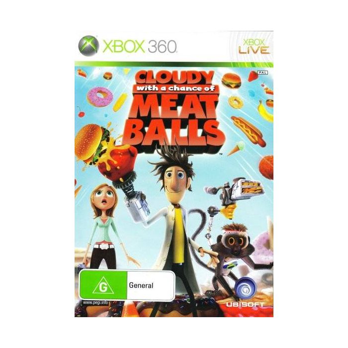 Cloudy with a chance of meatballs xbox 360 discount