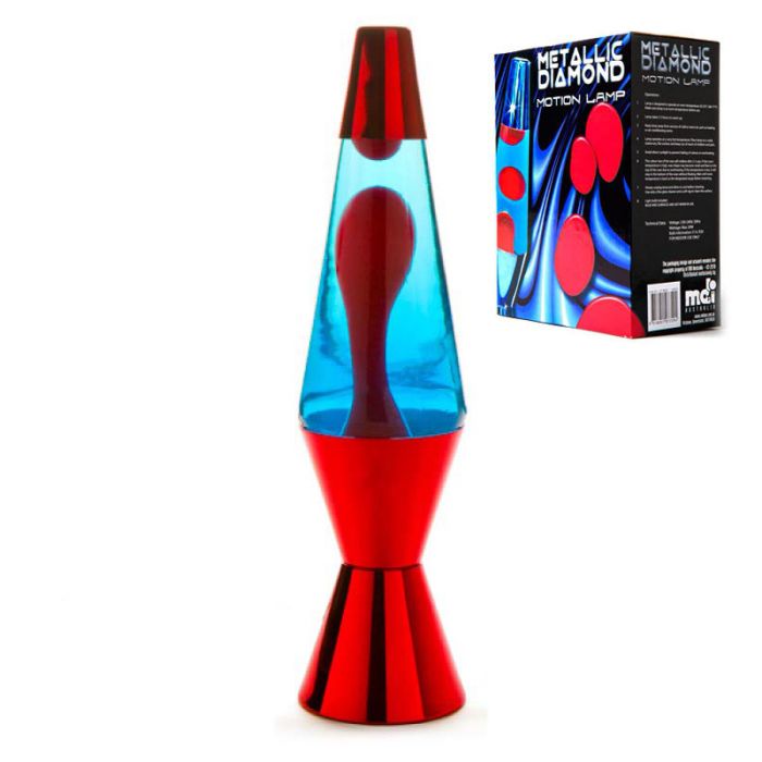 Red and blue lava lamp store