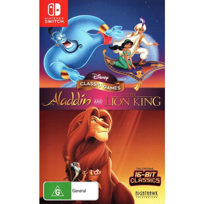 Aladdin and the lion king nintendo switch discount