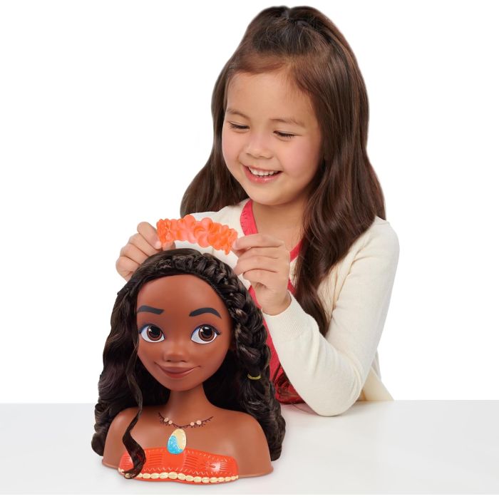 Moana styling doll head deals