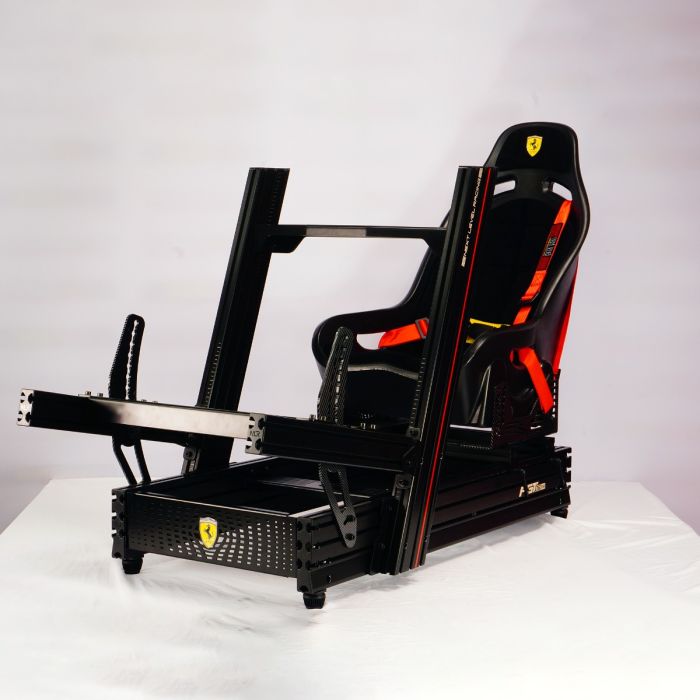 Next Level Racing F GT Elite 160 Scuderia Ferrari Edition with ES1 Scuderia Ferrari Seat Ex Demo