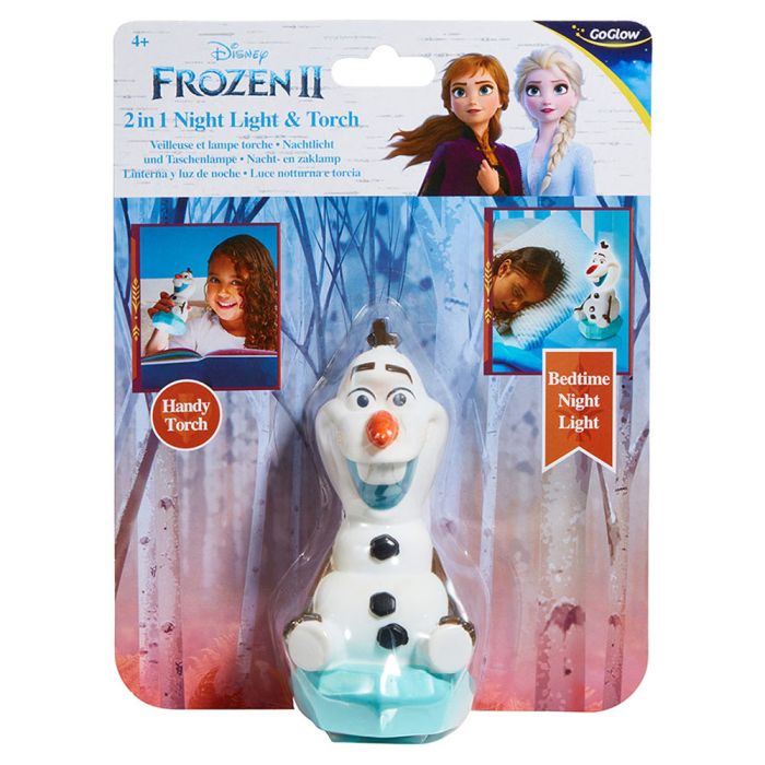 Frozen II GoGlow Olaf Buddy Night Light Torch