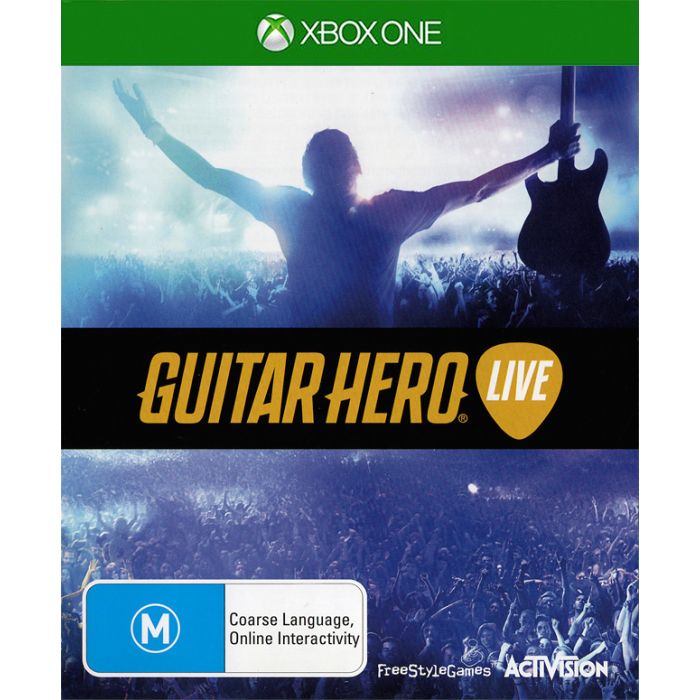 Guitar hero xbox 1 sale