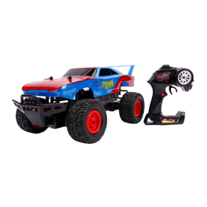 Spiderman remote control monster truck sale