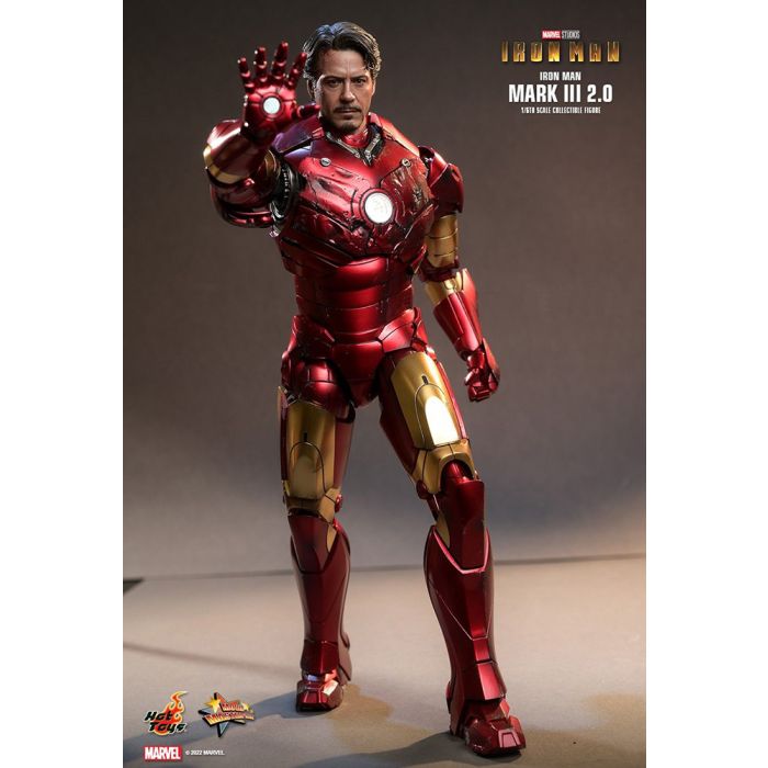 Hot Toys Marvel Iron Man Mark III 2.0 1 6 Scale 12 Figure