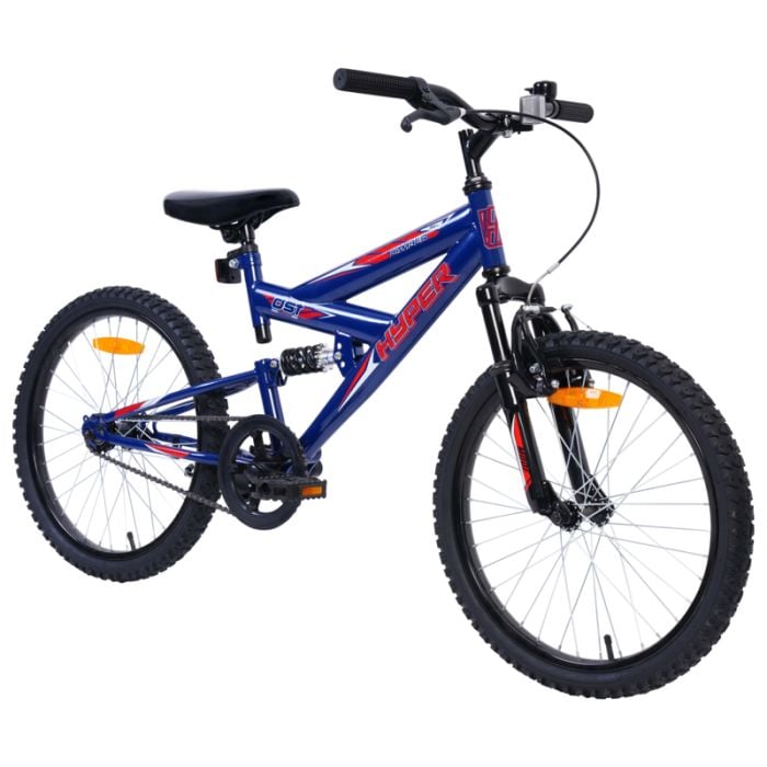 Hyper Camber Dual Suspension 50cm Bike Blue Red