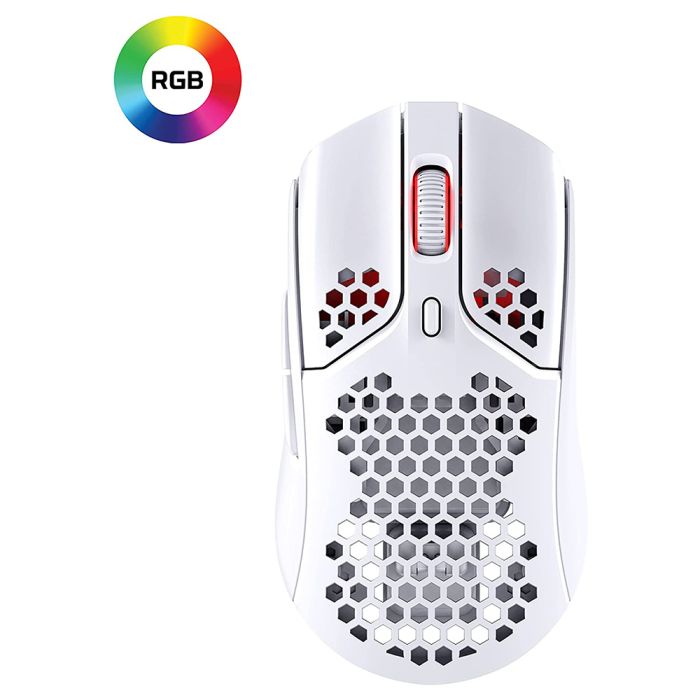 HyperX Pulsefire Haste RGB Wireless Gaming Mouse White