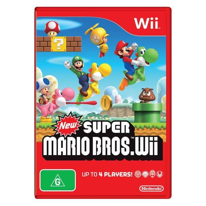 Super mario bros wii multiplayer discount