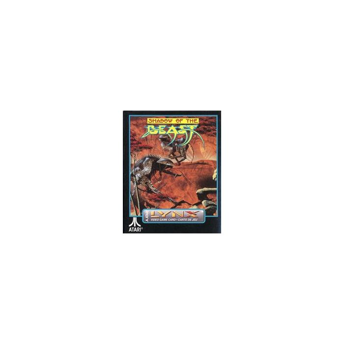 Jeu Shadow Of The Beast - Atari Lynx - Très Bon état Avec Boîte Et Notice